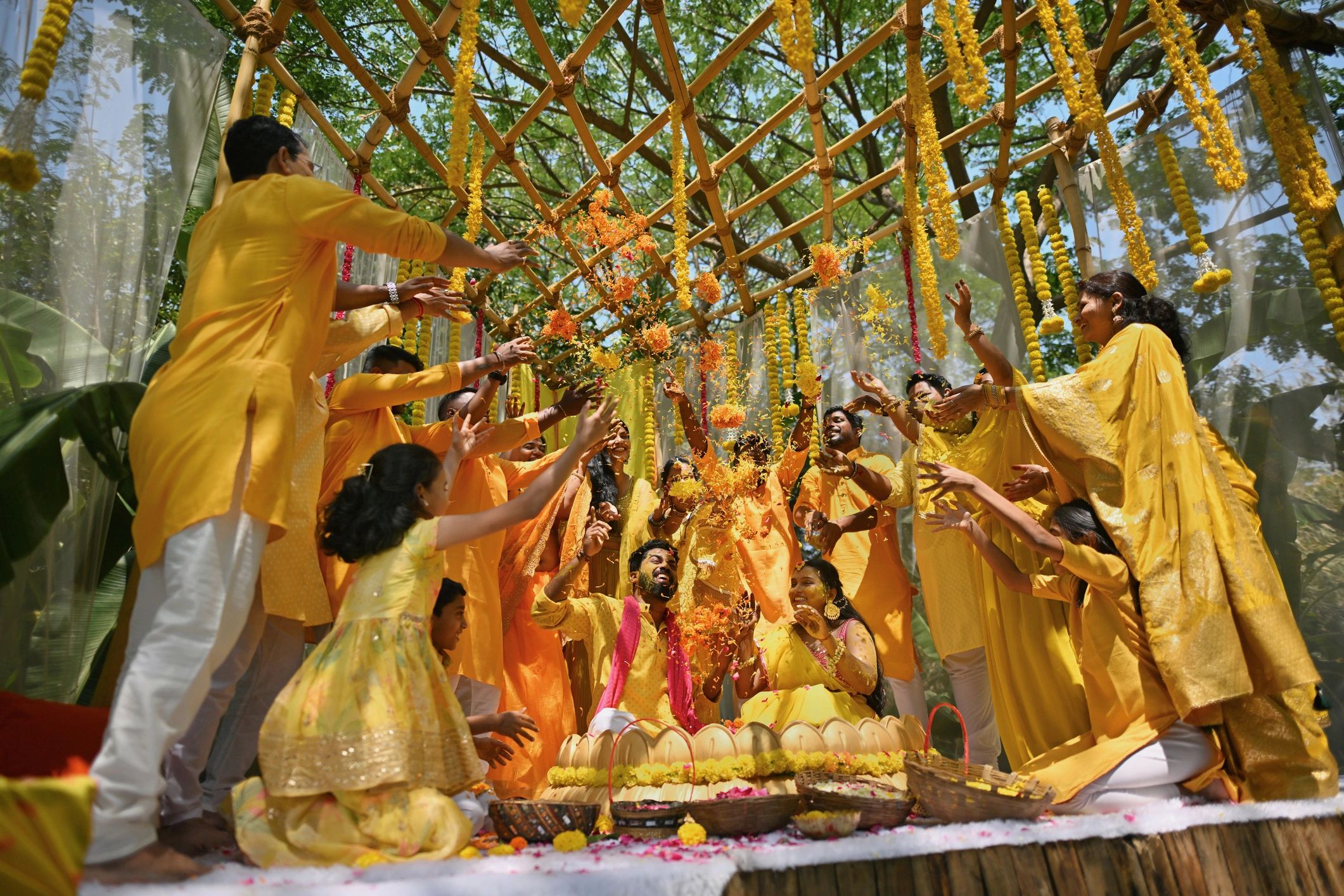 Event guests celebrating during a special occasion